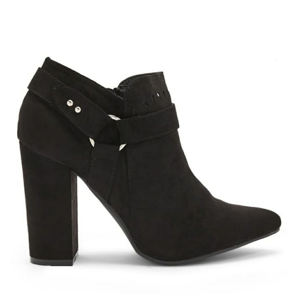Faux Suede Booties